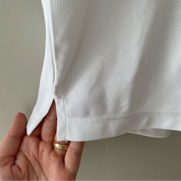 EVERLANE UNIFORM White Mesh T-Shirt Size L - Picture 2 of 6